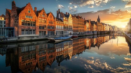 Naklejka premium old town hall country