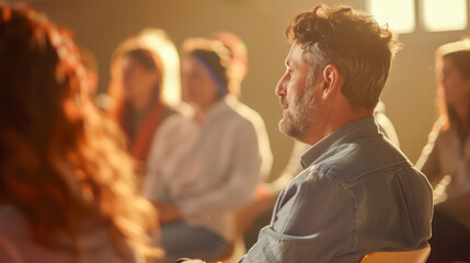 An adult support group provides a safe and nurturing environment where individuals come together to share experiences, offer encouragement, and receive guidance on navigating life's challenges.