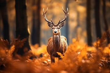 deer in the forest, generative ai