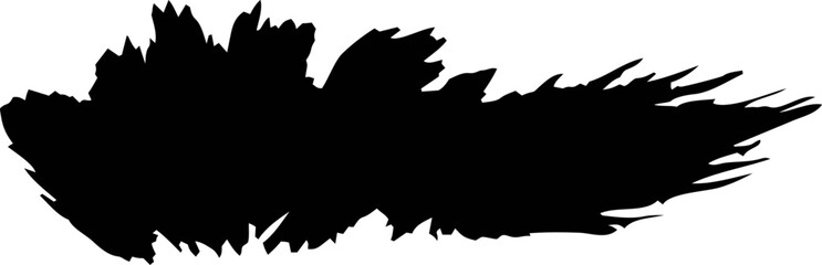 Dry paint brush stroke background