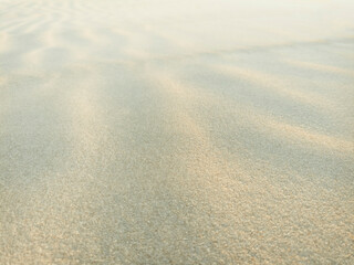Close-up of the beach sand