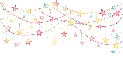 Fairy Lights creating a starry effect