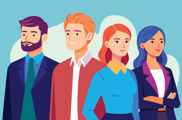 Double Pairs Male Female-