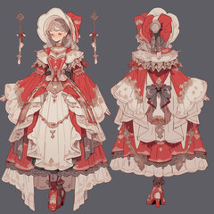 Lolita dress design