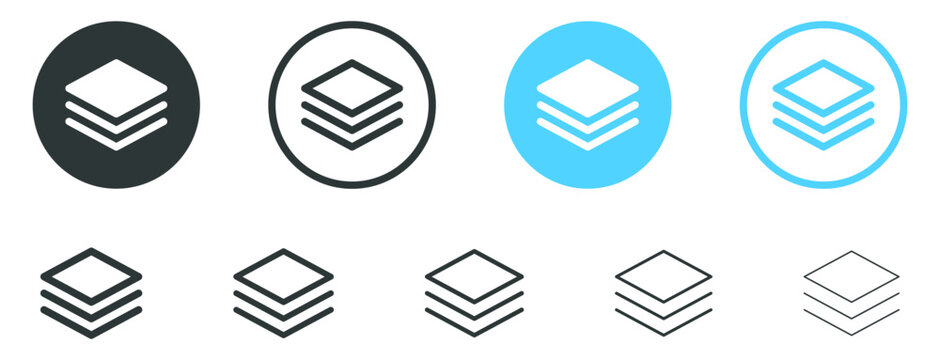 layers, layer icon symbol