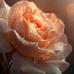 Fototapeta premium Rose, Macro
