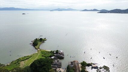 Imagens Aereas da Beira Mar Norte Florianópolis SC