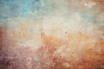 Fototapeta premium Wallpaper of a colored vintage canvas