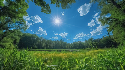 Obraz premium positive side of summer