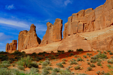Fototapeta premium Park Avenue Towers Arches National Park 03
