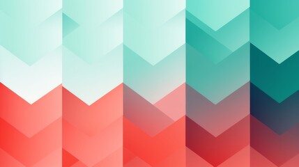 Obraz premium Abstract chevron pattern in pastel colors. Seamless geometric background.