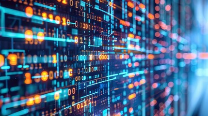 Ideal Digital Background for AI, Encryption, and Multimedia Applications