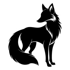 wolf head silhouette