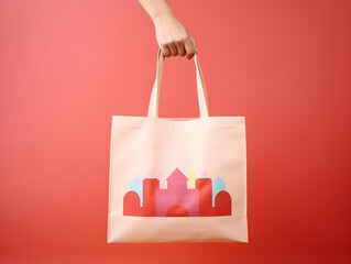 Shopping Bag Mockup, canvas tote bag, minimal fabric shopping back mockup, eco friendly textile shopping bag mockup, shopping bag readymade, printing recycle bag