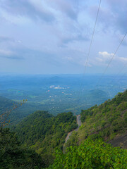 view from the mountain