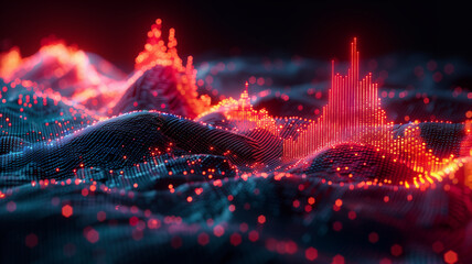 A fiery background with orange flames licking upwards against a black sky