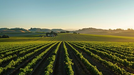 A lush agricultural field