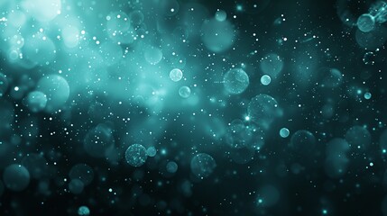 teal background concept with glowing light for ads. space for ads