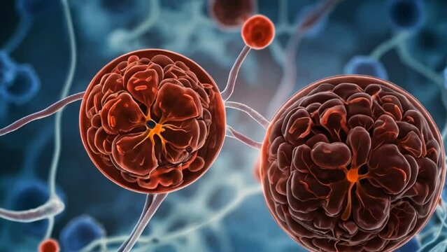 Hemolytic Uremic Syndrome (HUS): A Rare Condition Impacting Kidneys and Clotting. Concept Kidney Disorders, Blood Clotting, Rare Conditions, Hemolytic Uremic Syndrome, Understanding HUS. 4k video