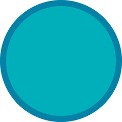 Circle textbox vector shape