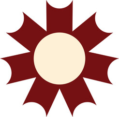 Circle Label textbox vector shape