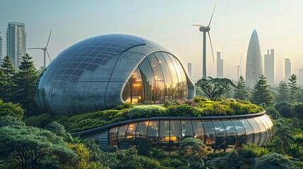 Obraz premium Renewable energy technology