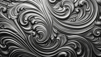 Highresolution metallic texture background with shiny details and intricate patterns, perfect for a realistic design.