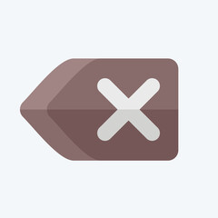 Obraz premium Icon Remove. related to Delete symbol. flat style. simple design illustration