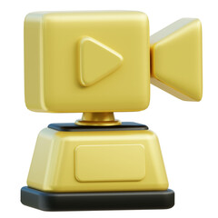  Film Award 3d, 3d icon, 3d illustration, style, render, rendering, Suitable for website, mobile app, print, presentation, infographic and any other project.