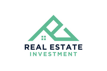 Letter E for Real Estate Remodeling Logo. Construction Architecture Building Logo Design Template Element.