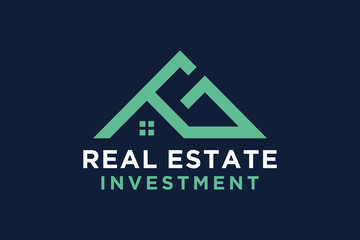 Letter G for Real Estate Remodeling Logo. Construction Architecture Building Logo Design Template Element.