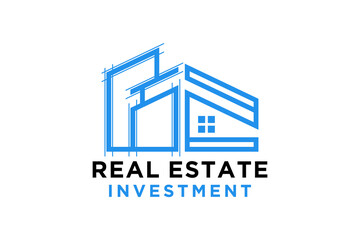 Letter Z for Real Estate Remodeling Logo. Construction Architecture Building Logo Design Template Element.