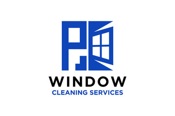 Letter P for Real Estate Remodeling Logo