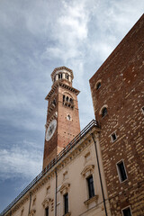 Obraz premium Clock tower. Verona