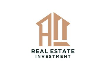 Letter A for Real Estate Remodeling Logo