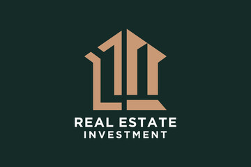 Letter L for Real Estate Remodeling Logo