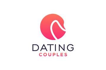 Couple Logo Template Design