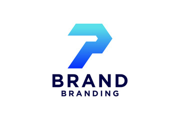 Letter P icon Logo Template