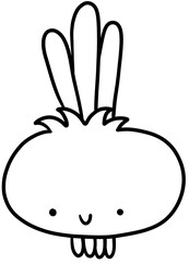 hand drawn onion 
