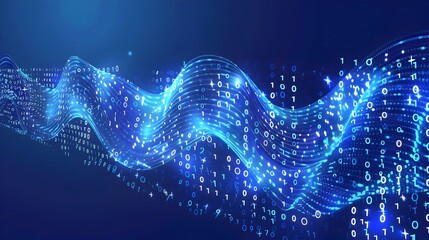 Flowing Digital Waves of Futuristic Data and Technology