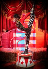 acrobat in circus