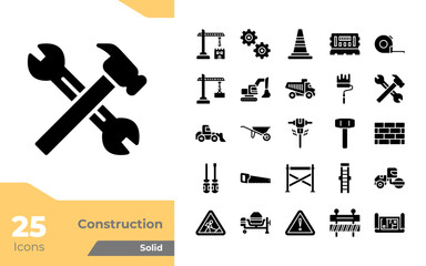 Construction Solid Icons