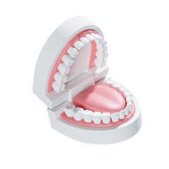 Fake dental model