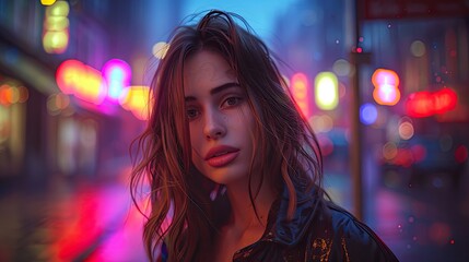 The modern city skyline forms a striking urban cityscape, with its architecture providing a dynamic background to the bustling streets