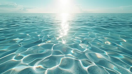 Fototapeta premium blue sea and sky