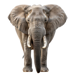 Obraz premium Elephant isolated on a transparent background