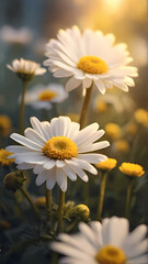 Fototapeta premium daisies