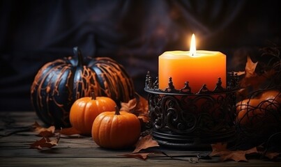 Sinister festivities of halloween night