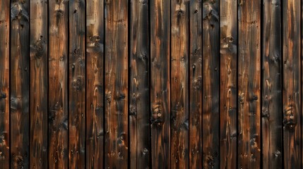 Fototapeta premium A wooden wall with a burnt look to it