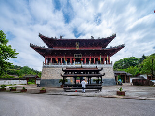 Obraz premium Famous ancient buildings, Jiangxi, China